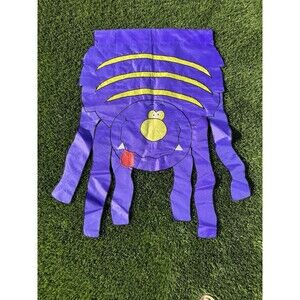 Silly Cute Halloween Spider Outdoor Wind Yard Banner Flag Fall Seasonal Decor